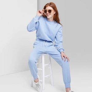 Target Cropped Sweat Set XL